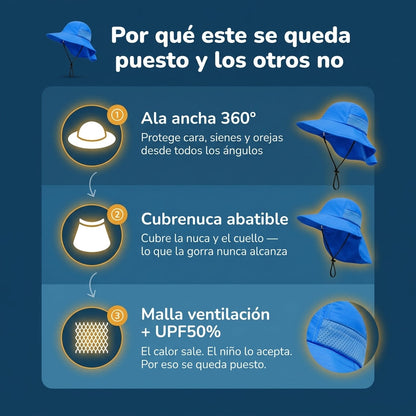 Sombrero de pescador para niños — vista 4