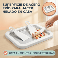 Plancha de Helados y Yogur - Haz helado enrollado en casa