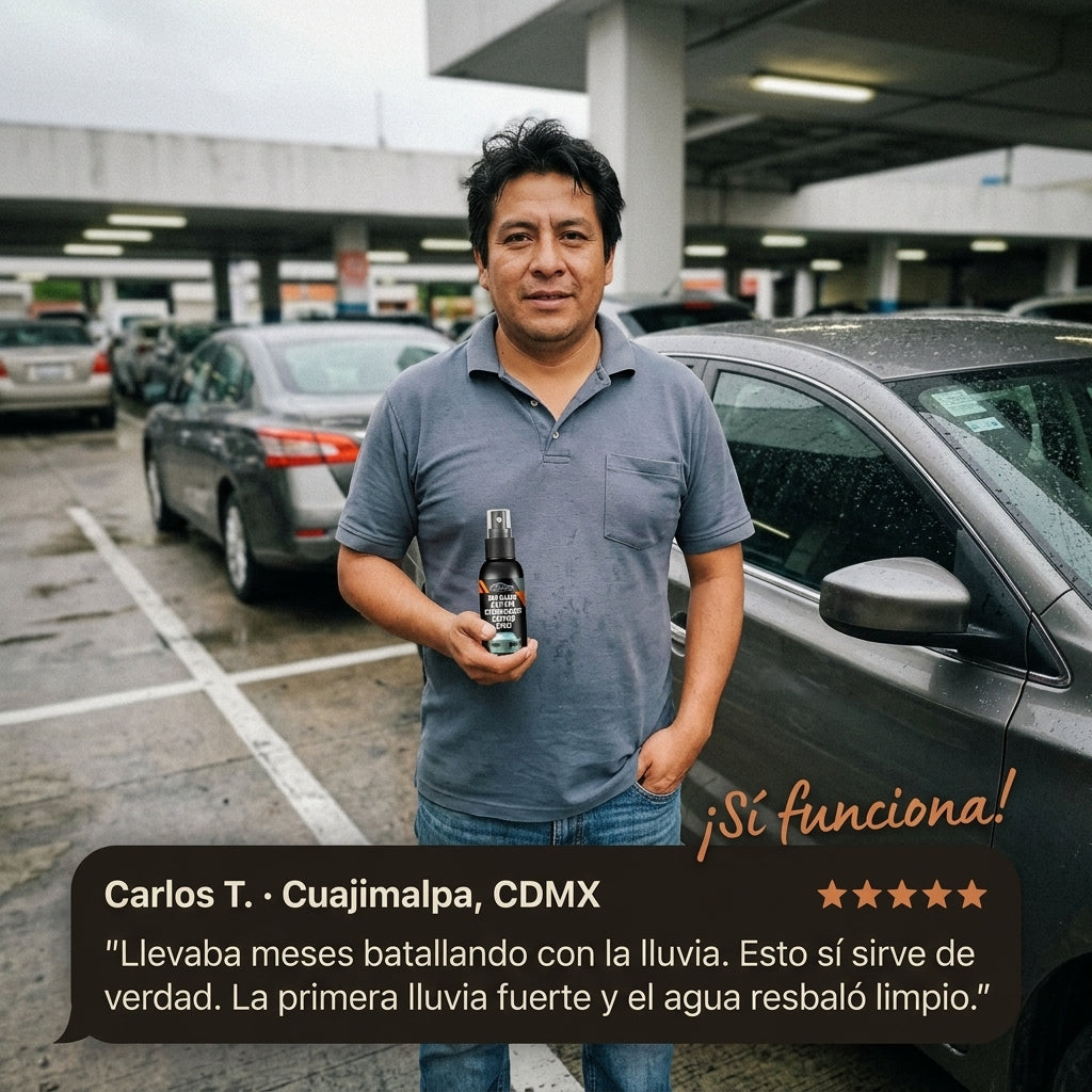 Branding — Lluvia Cero · Car Glass · México — vista 6